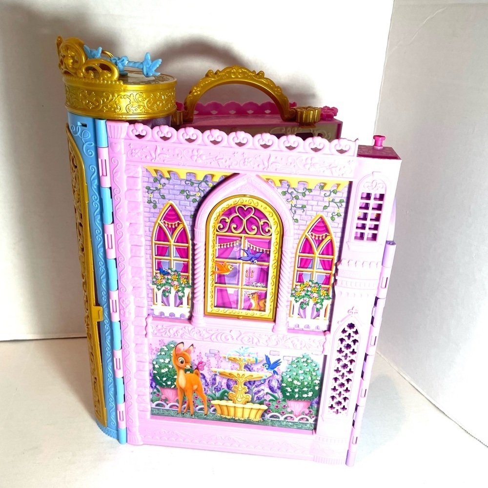 Disney Princess Doll Wardrobe Closet Vanity Playset Castle - Picture 9 of 15